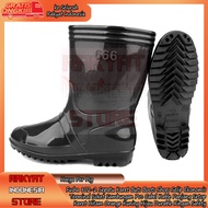 HIJAU Fusha 802-2 Rubber Boots Boots Shoes Anti-Slip Foot Protector Plantation Tractor Economical Bl