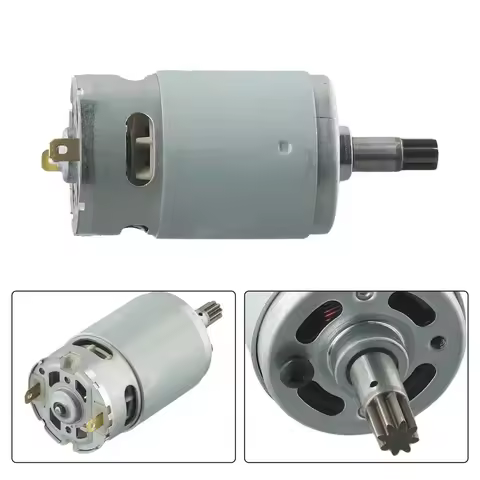 DC21V 8 Teeth Motor RS-550VD H3 For WORX 50027484 WU390 WX390 WX390.1 Electric Drill Metal Gear Moto