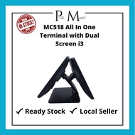 MC518 All In One Terminal with Dual Screen i3