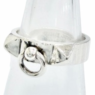 Excellent condition △HERMES Collier de Chien ring, 2024 model, AG925 sterling silver, size 53 (JP13)