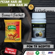 Black Garlic Garlicmaxs 60 kapsul Membantu Mengobai darah tinggi kolesterol diabetes Jantung dan tek