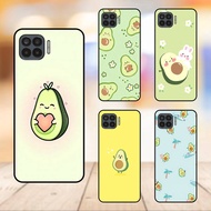 Cute Avocado Black Border Oppo A73 Phone Case