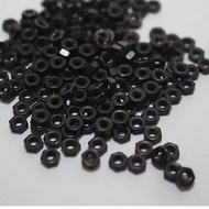 Black Nut Tamiya Nut Bolt/