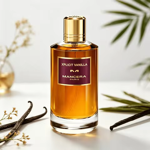 Mancera Paris Xplicit Vanilla Eau de Parfum 120ML Long Lasting Rich Creamy Warm Vanilla Woody Fragra
