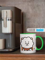 Insist Cup Of Coffee MUGBT1003 Personalized BT21 Cat Cartoon Coffee Cup for Tea Mug to Everday Photo