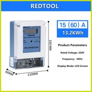 ▗ ☋ ➾ ∝ REDTOOL Single Phase Electric Sub-Meter (60Amp) Digital LED Screen Sub-Meter Electric Meter