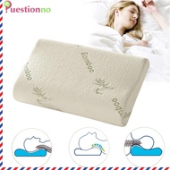 Comfort Orthopedic Bamboo Fiber Sleeping Pillow Memory Foam Pillows