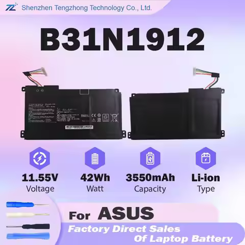 B31N1912 Laptop Battery Replacement for ASUS VivoBook 14 E410MA L410MA E410KA E510MA E510KA F414MA L