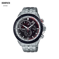 CASIO Edifice รุ่น EFR-561DB-1B สายสแตนเลสสตีล สินค้ารับประกัน1แี