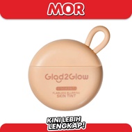 GLAD2GLOW Flawless Blurring Skin Tint 02 Praline 30gr - Lightweight Concealer Foundation Reduces Por