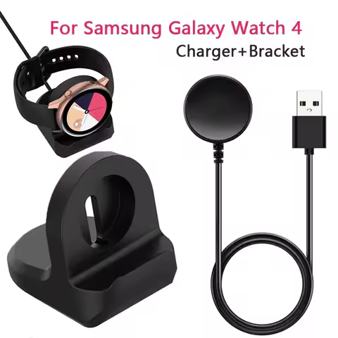 USB Charging Cable For Samsung Galaxy Watch 4 3 Universal Smart Watch Charging Stand For Samsung Act