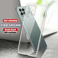 For Samsung Galaxy F22 6.4 inch SM-E225F Slim Soft Clear Silicon Rubber Scratch-Resistant CP Jelly C