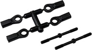 Kyosho IF332BK Steering Rod Set (4 x 46 mm/2 pcs/MP9) Parts for Radio Control