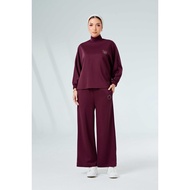 SHE DAZZLE Ae-Ra Set (Straight Cut) In Purple Sangria