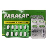 [Exp: Oct 2025] PARACAP 500MG 10'S (1 STRIP)