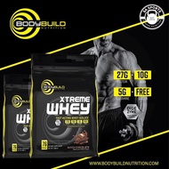 BodyBuild Xtreme Whey isolate Protein 5.5lbs 3 in 1 Whey 27g Protein 76 Serving With DigeZyme® Whey