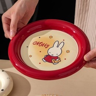 Cute Rabbit Ceramic Plate Dinner Plate Dessert Fruit Plate