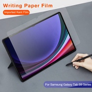 Matte PET Soft Write Painting Film Screen Protector For Samsung Galaxy TabS9 S8 Tab S7 S 9 Ultra Plus S9+ S9Ultra S9Plus Not Glass