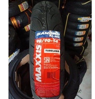 BAN MAXXIS RING 14 TUBLESS MATIC MAXXIS DIAMOND UKURAN (70/90 RING 14) (80/90 RING 14) (90/90 RING 14) (100/80-14) BAN BARU  100% ORIGINAL FREE PENTIL