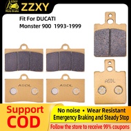 1 set Front And Rear Brake Pads For DUCATI Monster 900  1993-1999 Monster 900 IE  2000-2001