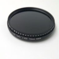 Adjustable ND Filter ND2-400 Medium Gray Filter 37-77mm Medium Gray Density Filter Photography Camer