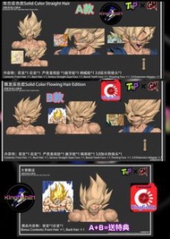 Shf龍珠 GM憤怒悟空 GM傳說超級撒亞人 雕配件包