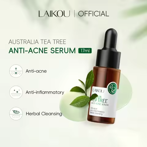 LAIKOU Tea Tree Essence 17ml Facial Hydrating Moisturizing Facial Serum