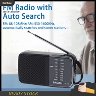 mw Am/fm Radio Portable Radio Portable Am Fm Radio with Hifi Stereo Sound and Multifunctional Locking Switch Compact Dual Band Radio for Reception and Low for Travel