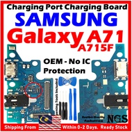 ORIGINAL Charging Port Charging Board For SAMSUNG Galaxy A71 A715 A715F with Opening Tools