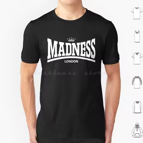 Madness 70s Ska Band 1 T Shirt Men Women Kids 6xl Madness The Madness Of King George Crowds Madness 