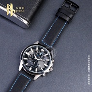Adh Cowhide Strap Suitable for Casio edifice Business Male EFR-303 Genuine Leather Strap EFB-670 22