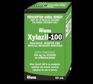 xyla - ilium xylazil 100 - 50 ml Obat Hewan