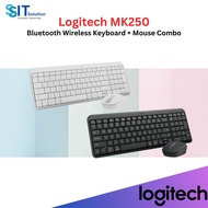 Logitech MK250 Compact Bluetooth Wireless Keyboard Mouse Combo [Simple & Easy to Connect]