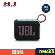 JBL Go 4 Ultra-Portable Waterproof Bluetooth Speaker | Pro Sound Bass | IP67 Waterproof & Dustproof 