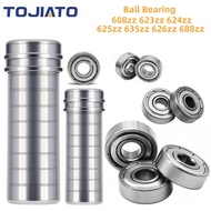 10pcs Ball Bearings 608zz 623zz 624zz 625zz 635zz 626zz 688zz Deep Groove Carbon Steel for Skateboar