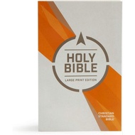 CSB Outreach Bible Large Print Edition, Black Letter, New Believer, Economy