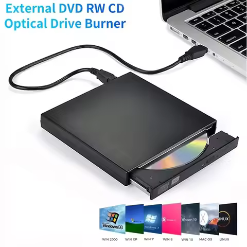 USB 3.0 External CD DVD Drive USB Protectable External CD-RW Drive DVD-ROM Player Burner Player For 