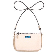 【西雅圖 KAVU】So Snuggy 拼接毛毛側背包 圓石灘 #9467