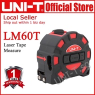 Uni-T LM60T Laser Distance 60M Tape Meter 5M