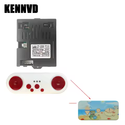 JT-G50H-7C15 G50R-C10 G50B-C21 5K21 6G16 Children Electric Ride on Car 2.4G Remote Control Box Recei