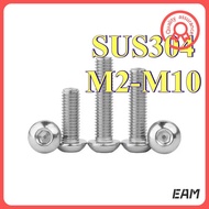 Hex Socket Head CSK Phillips Flat Head Screw JIS | SUS 304 Stainless Steel |Countersunk Screw Machin
