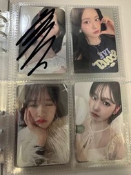 IVE ive 安俞真 安兪眞小卡 an yujin