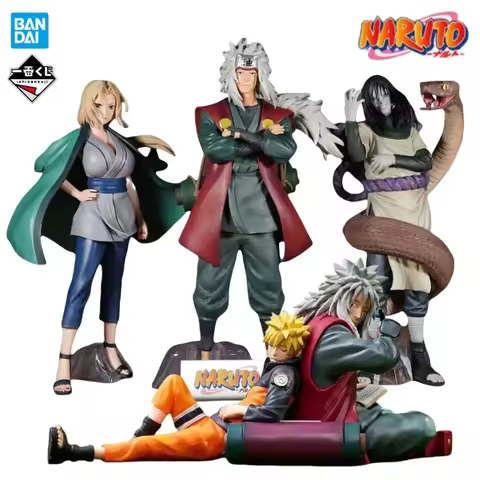 Original BANDAI Ichiban Kuji NARUTO Shippuden Legendary Sannin Jiraiya Orochimaru Tsunade Naruto Uzu