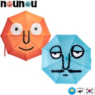 [nounou] Face Umbrella 3-Fold Manual Compact Umbrella