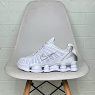[✅Best Quality] Sepatu Nike Shox Tl White Silver