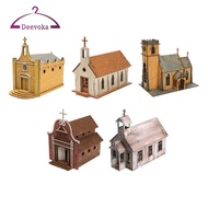 [deevoka] 1:72 Scale Architecture Building Model Architecture Scene Wood Landscape Building Material