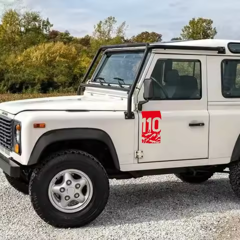 For Land Rover Defender 90 110 TRX4 Car Front Fender Side Wing Sticker 4X4 Pickup Off Road Graphics 
