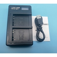 NB6L NB-6L 6L LCD USB Dual battery Charger for Power-shot Camera SX520 HS SX530 SX600 SX610 SX700 SX