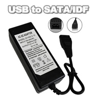 12V/5V 2A USB To IDE/SATA Power Adapter Hard Drive/HDD AC DC