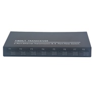 Gigabit Ethernet Switch Fiber Optical Switch 8 SC Fiber Port 2 1000M RJ45 Industrial Grade SC Conver